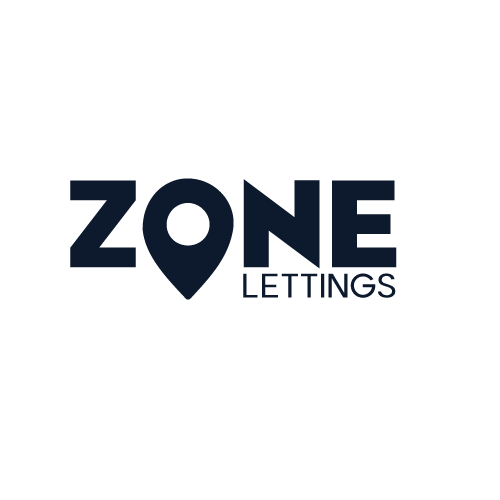 Zone lettings white logo